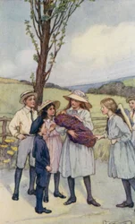 Scene from The Slowcoach, by Edward Verrall Lucas